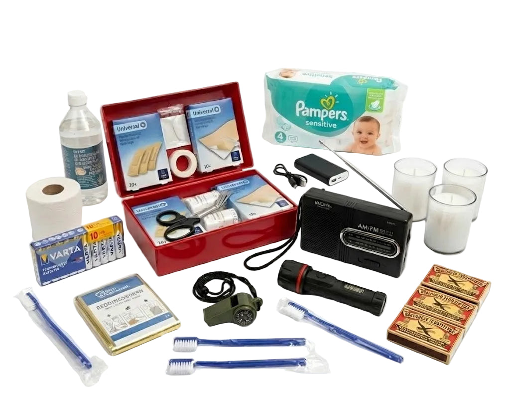 Noodpakket - Jouw complete gepersonaliseerde noodpakket voor noodsituaties